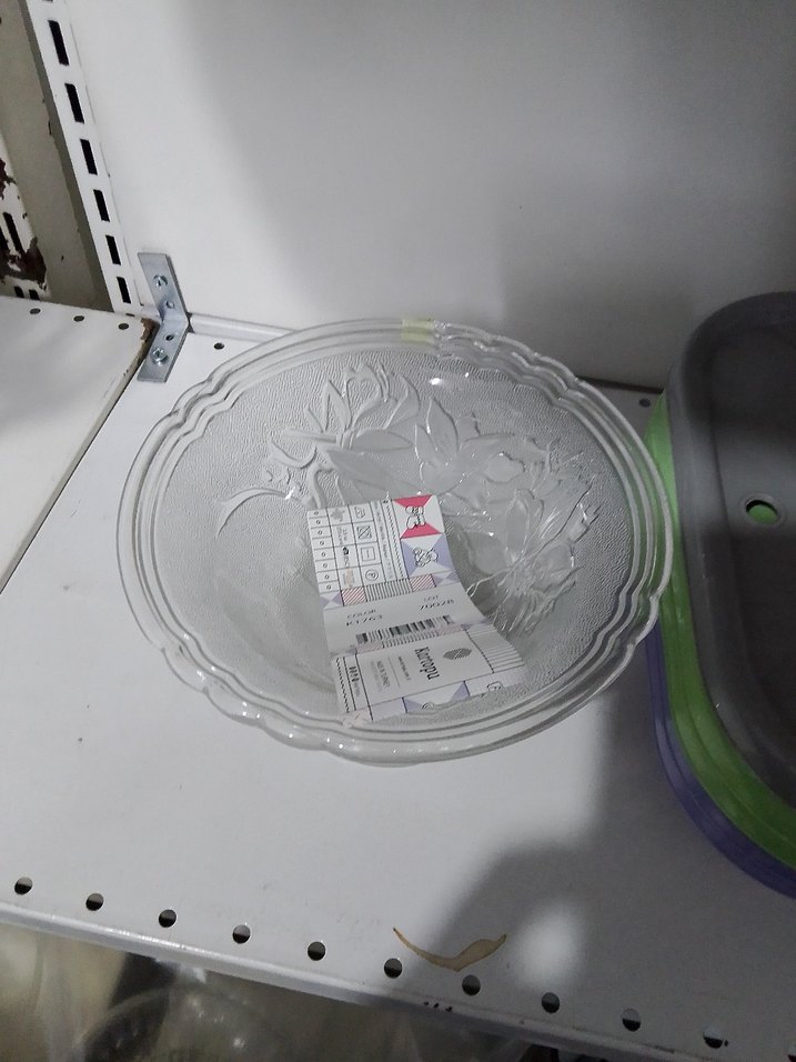 Dekoratif Ayaklı Cam Kase - Görsel 3