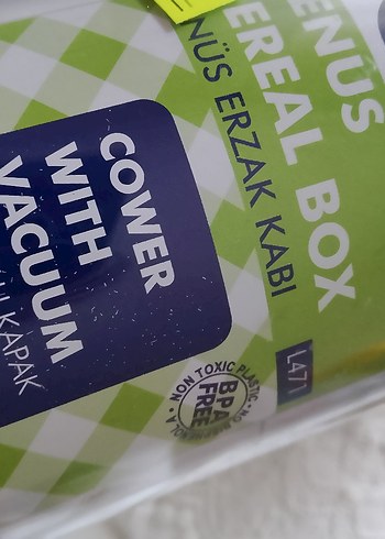 Beyaz Gri Kapaklı Saklama Kabı - Görsel 3