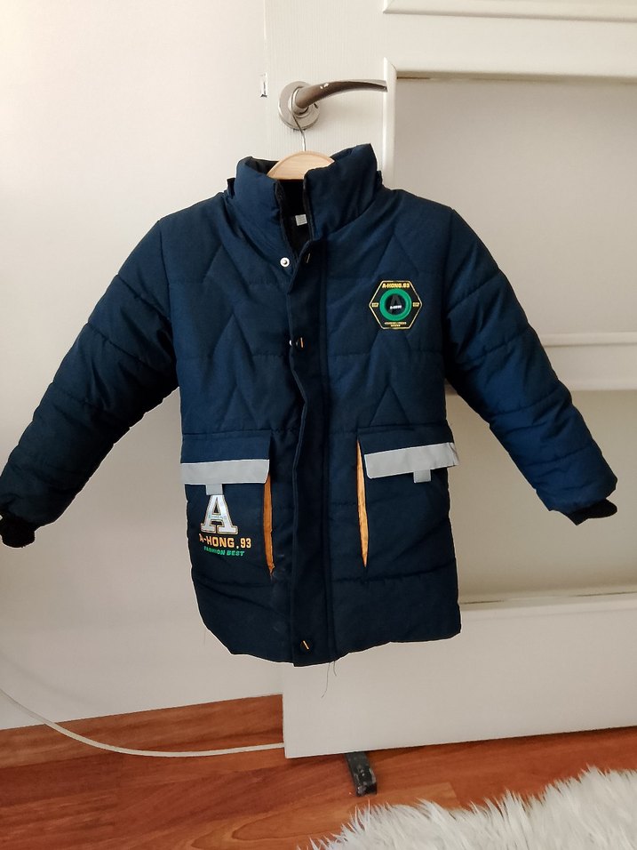 Lacivert Erkek Çocuk Kışlık Mont - Görsel 2