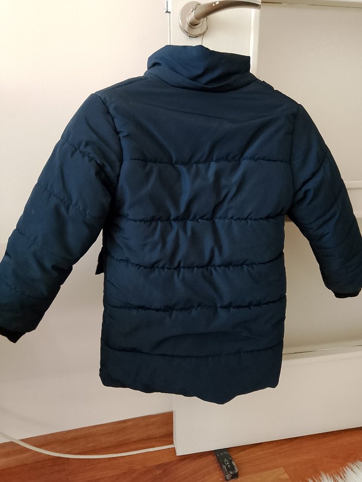 Lacivert Erkek Çocuk Kışlık Mont - Görsel 4