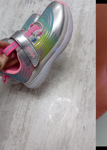 Kız Çocuk Çok Renkli Bağcıksız Spor Ayakkabı - Görsel 2