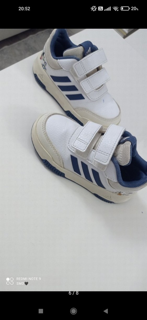 adidas  Erkek Çocuk Beyaz Spor Ayakkabı - Görsel 3