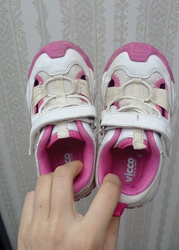 Kız Çocuk Pembe yazlık Spor Ayakkabı - Görsel 5