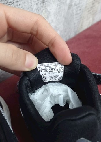 siyah Adidas Bebek Spor Ayakkabı - Görsel 3