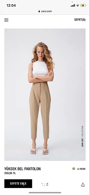 Zara Pantolon