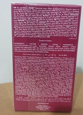 Oriflame Loved Up EDT Kadın Parfümü 