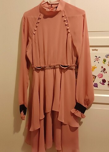 Şifon elbise - Görsel 2