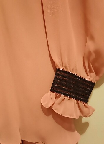 Şifon elbise - Görsel 3