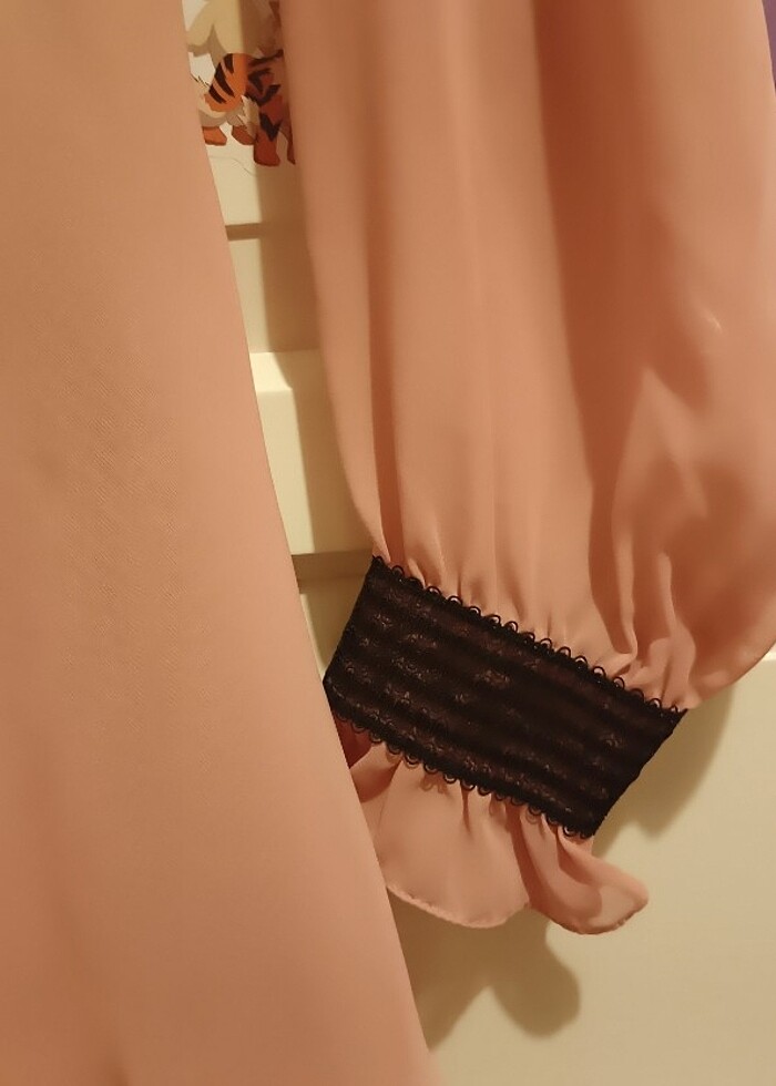 Şifon elbise - Görsel 5