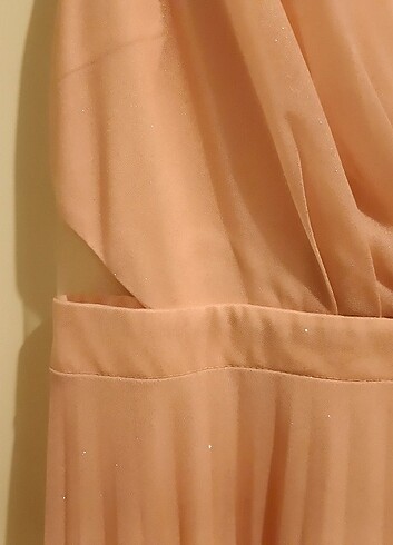 Şık abiye elbise Dans marka gül.kurusu - Görsel 2