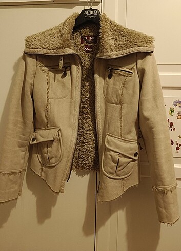 Süet deri ceket - Görsel 3