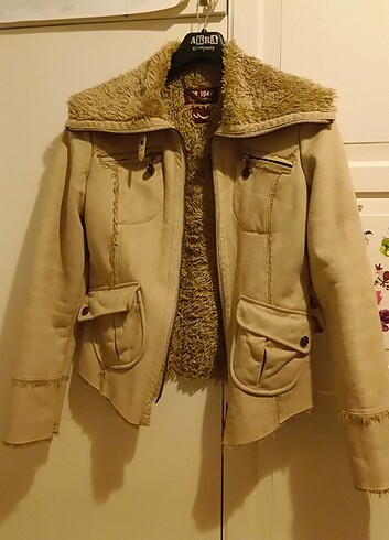 Süet deri ceket - Görsel 4