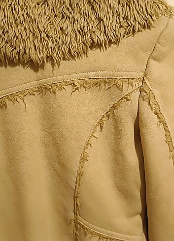 Süet deri ceket - Görsel 7