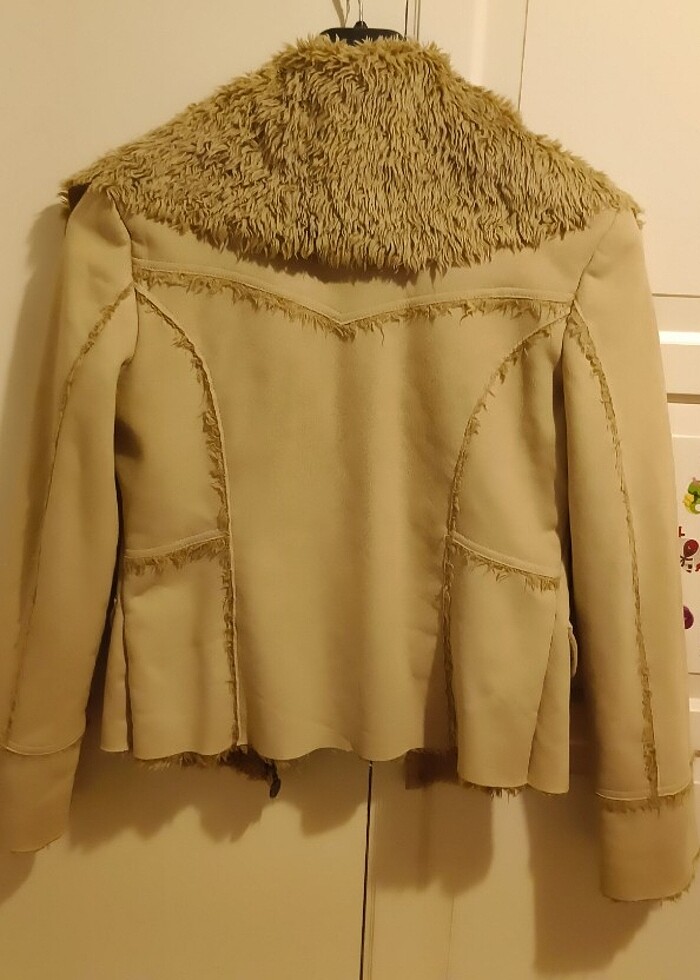 Süet deri ceket - Görsel 5