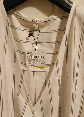 Etikeltli koton marka elbise - Görsel 3