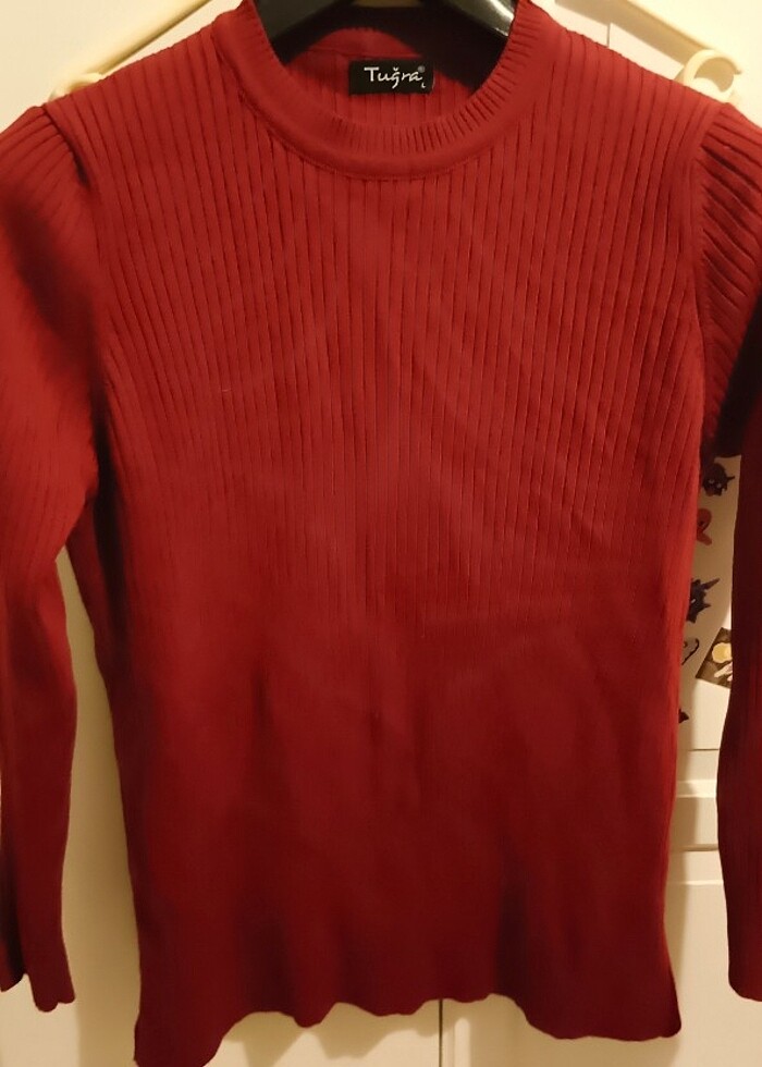 Kırmızı kazak - Görsel 2