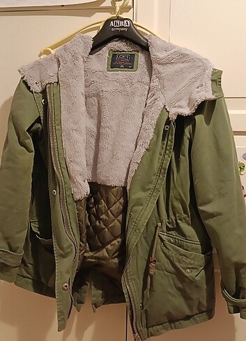 Asker yeşili  Loft marka parka - Görsel 2