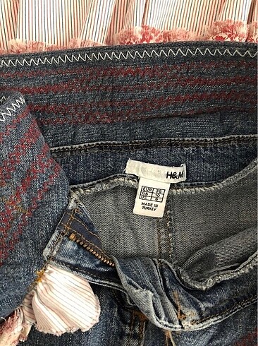 36 Beden lacivert Renk H&m kot etek