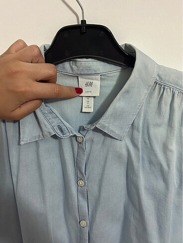36 Beden H&m kisa kollu gomlek
