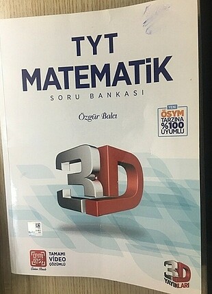 3D YAYINLARI TYT MATEMATİK SORU BANKASI