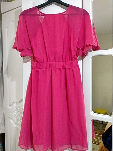 Zara Pembe Elbise