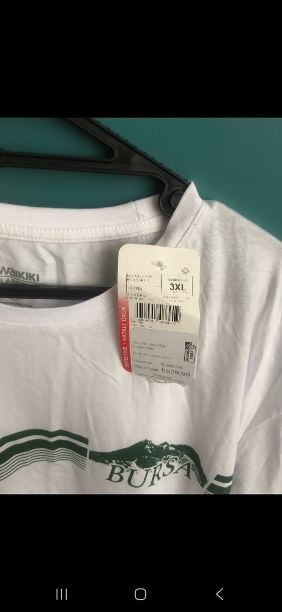 Erkek Beyaz Oversize Baskılı Tişört - Görsel 2