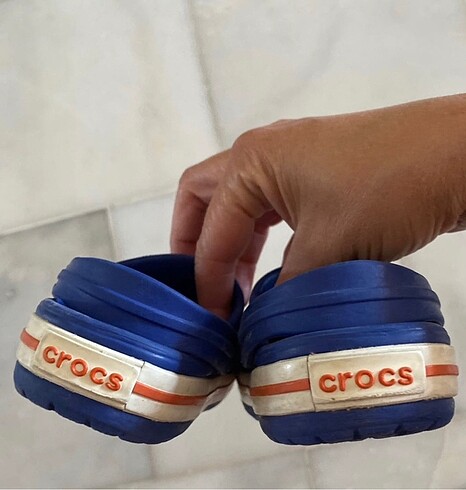 24 Beden Crocs C 7 Çocuk Sandalet Terlik