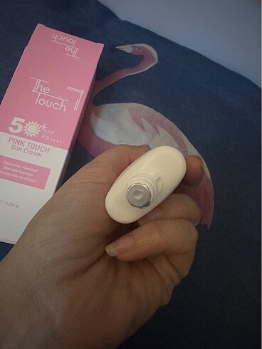 Beden The Touch By Seda Altın Pink Touch Sun Cream 50 SPF