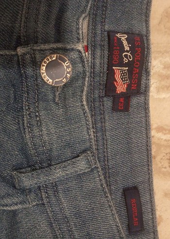 Kadın Gri Bol Kesim Mini Kot Şort - Görsel 4