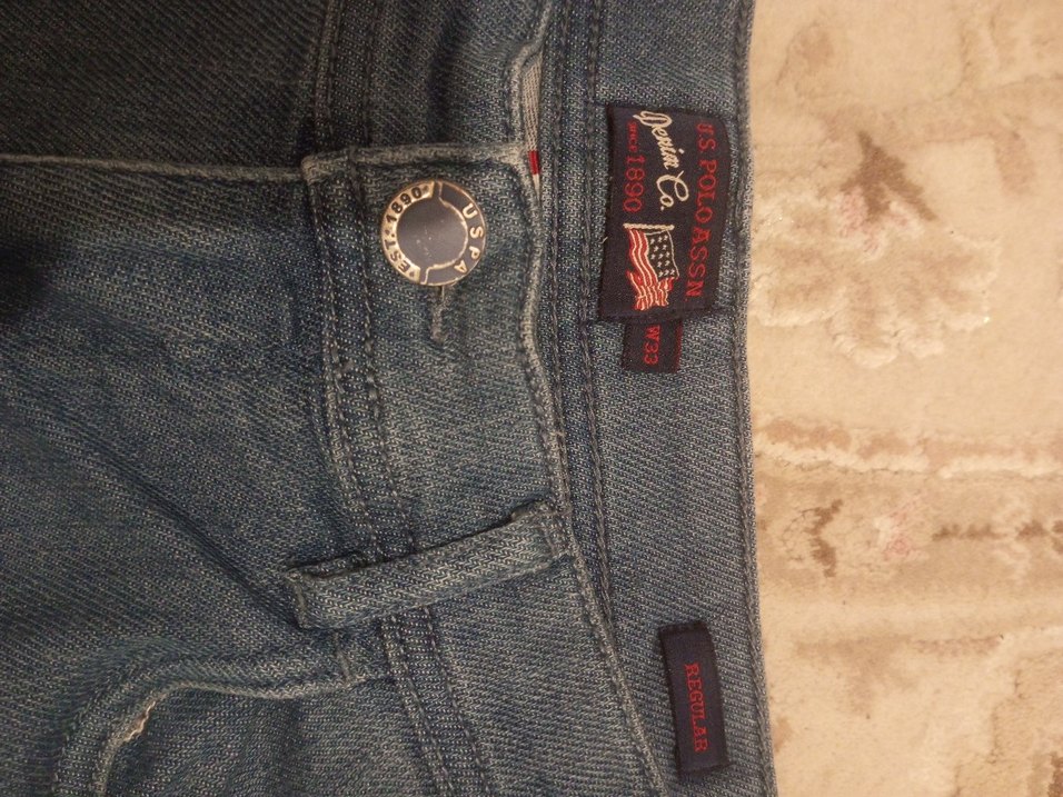 Kadın Gri Bol Kesim Mini Kot Şort - Görsel 4