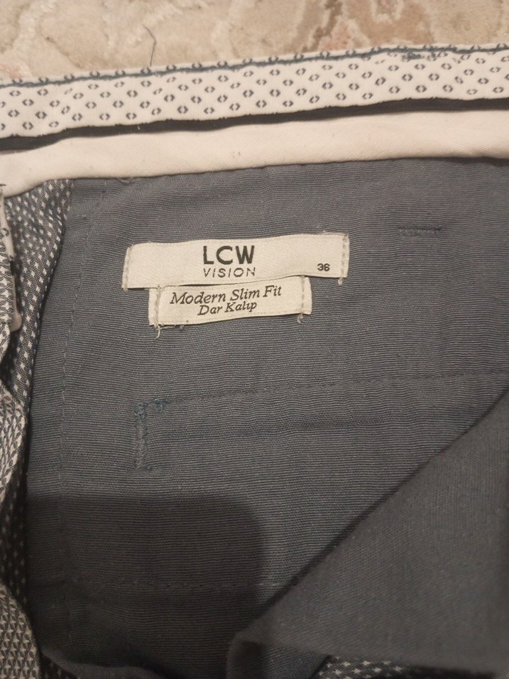 Gri Regular Fit Midi Erkek Bermuda Şort - Görsel 3