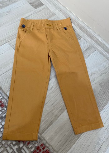 Diğer Hardal Tonlarinda Cocuk Pantolonu