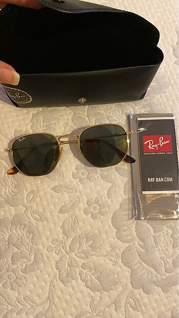 Orjinal siyah altigen rayban