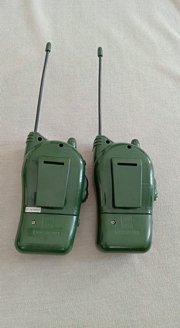 Oyuncak Telsiz 2 adet - Görsel 2