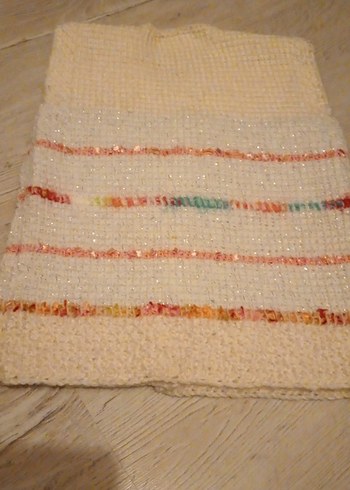 Kız Çocuk Bohem Örgü Yelek - Görsel 2