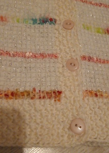 Kız Çocuk Bohem Örgü Yelek - Görsel 3