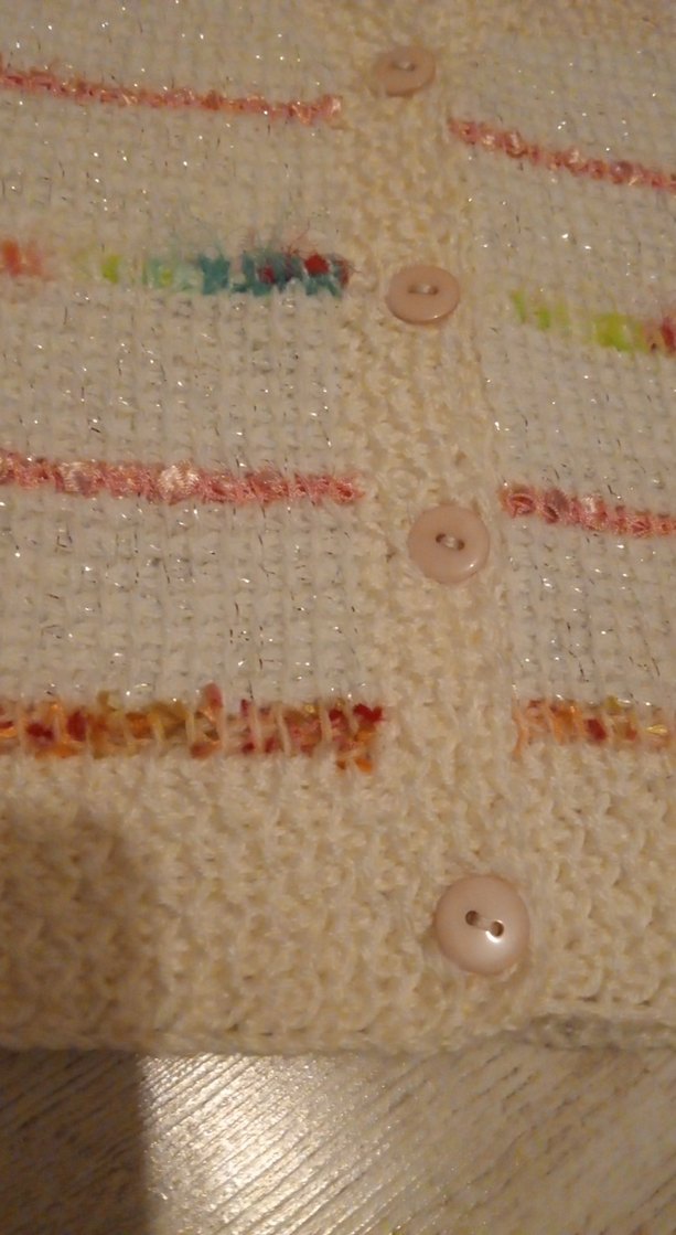 Kız Çocuk Bohem Örgü Yelek - Görsel 3