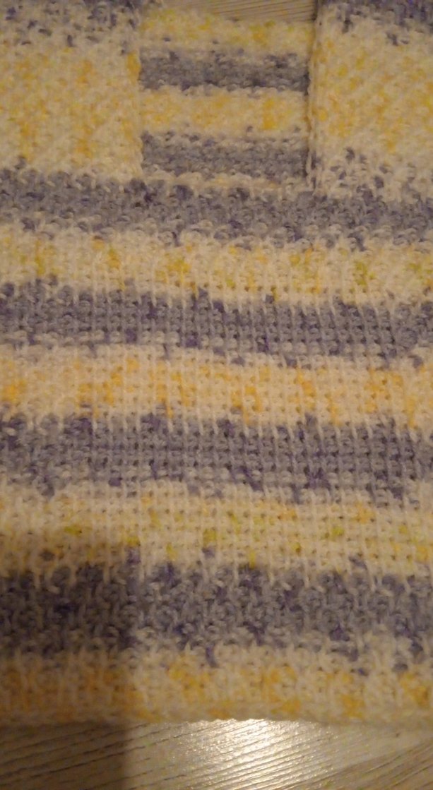 Kız Çocuk Örme Kolsuz lila Yelek - Görsel 3