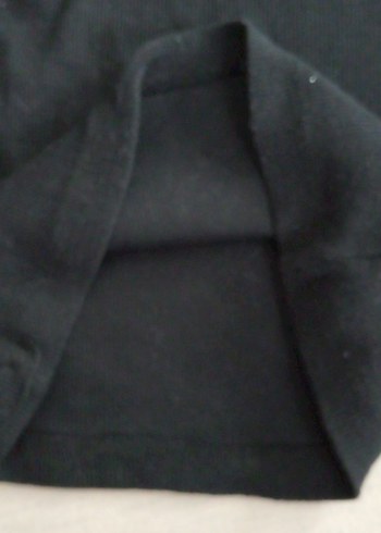 Siyah Uzun Kollu Basic Tişört - Görsel 3