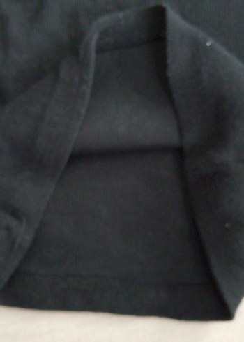 Siyah Uzun Kollu Basic Tişört - Görsel 4