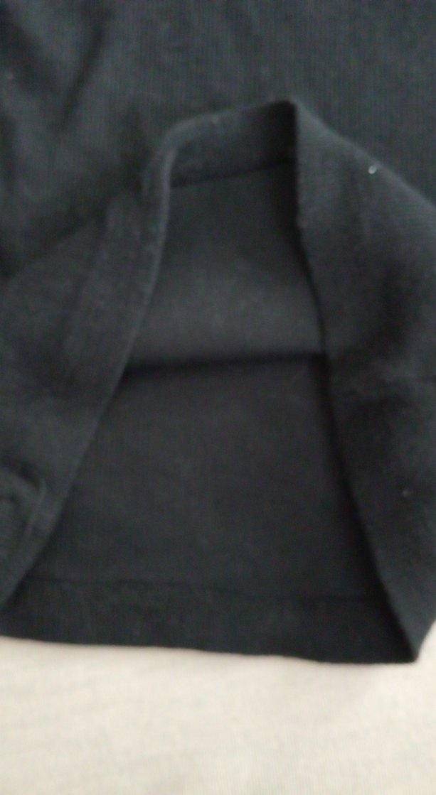 Siyah Uzun Kollu Basic Tişört - Görsel 4