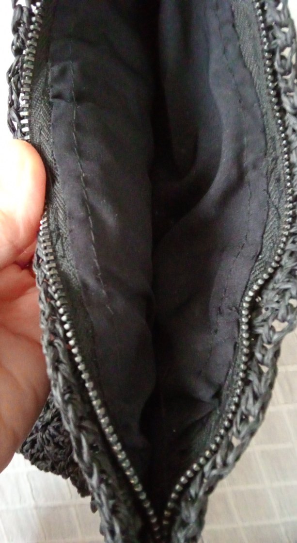 kağıt ip clutch çanta - Görsel 5