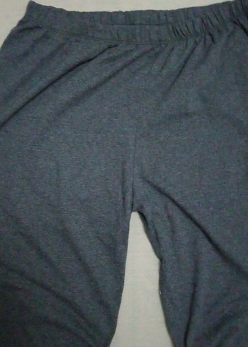 Gri alt pijama - Görsel 2