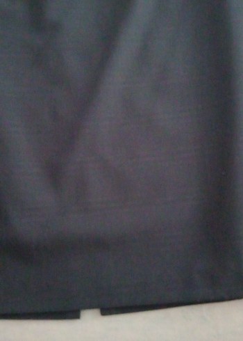 Koyu gri yazlık Etek - Görsel 3