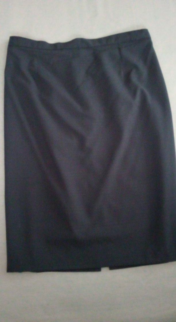 Koyu gri yazlık Etek - Görsel 2