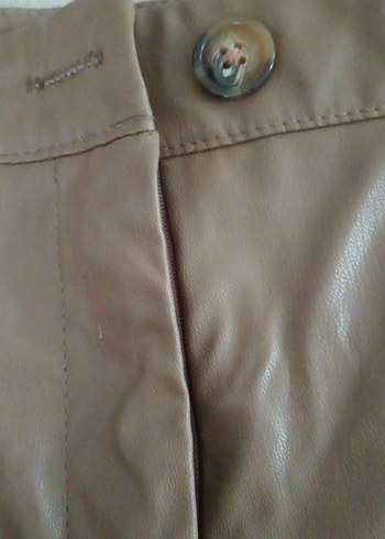 Süet Kadın Pantolon - Görsel 4