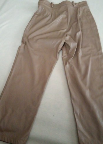 Süet Kadın Pantolon - Görsel 5