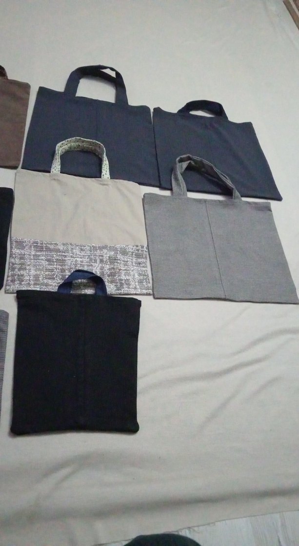 kumaş çanta 8 adet - Görsel 5