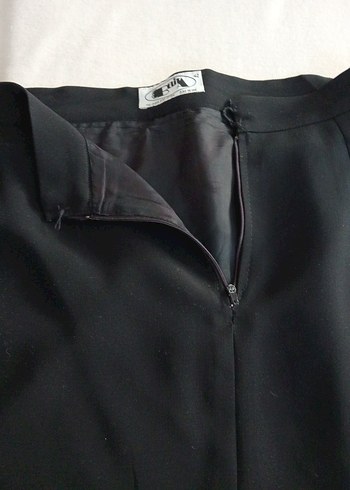 Siyah Midi Kalem Etek - Görsel 4