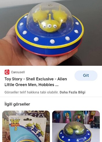 Beden TOY STORY ALİEN